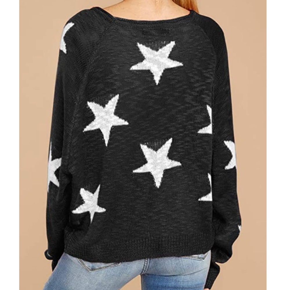 Star Knitted Sweater - Picture 5 of 5